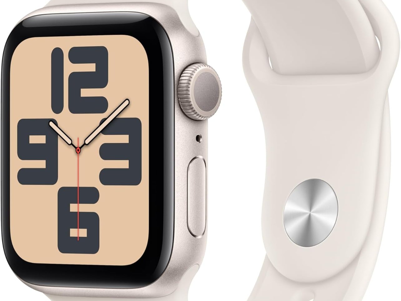 Apple Watch SE GPS 40mm Starlight Aluminium Case